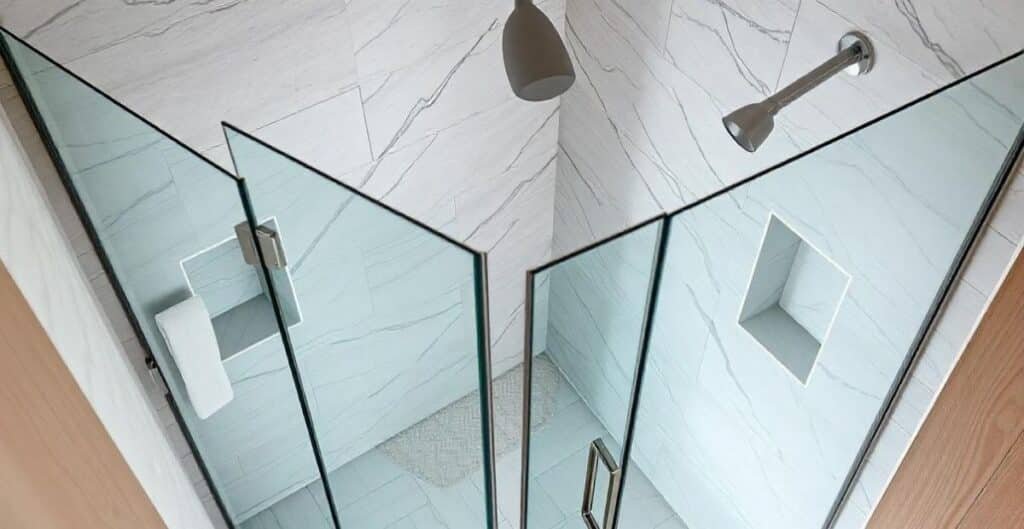 Corner Shower Design