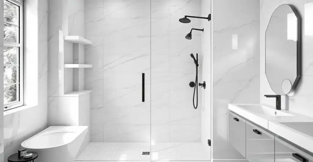 Walk-In Shower Cost Tiers: Prefab vs. Custom Tile vs. Luxury walk in shower cost wisconsin - bathroom remodel in Wisconsin