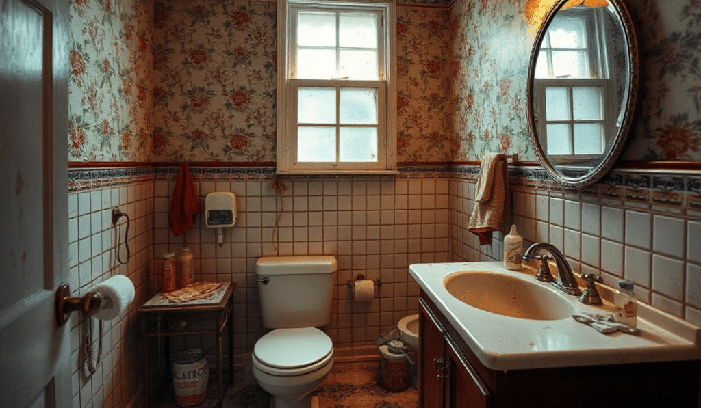 Outdated Bathroom Design