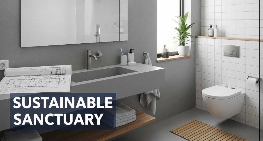 Permit for Modern bathroom remodel