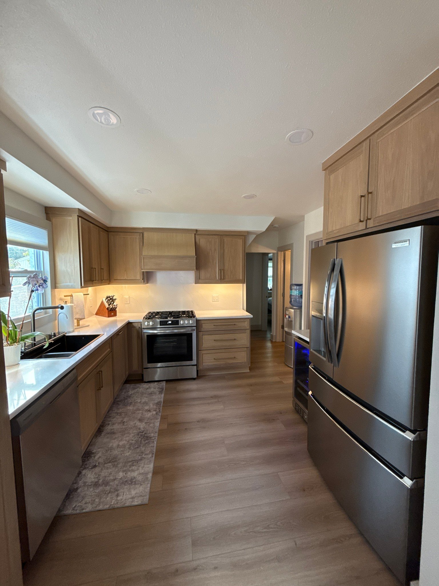 Kitchen after remodeling