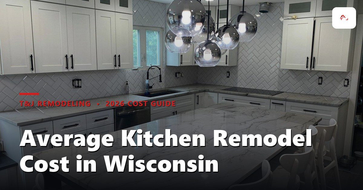 Average Kitchen Remodel Cost in Wisconsin (2026 Guide)