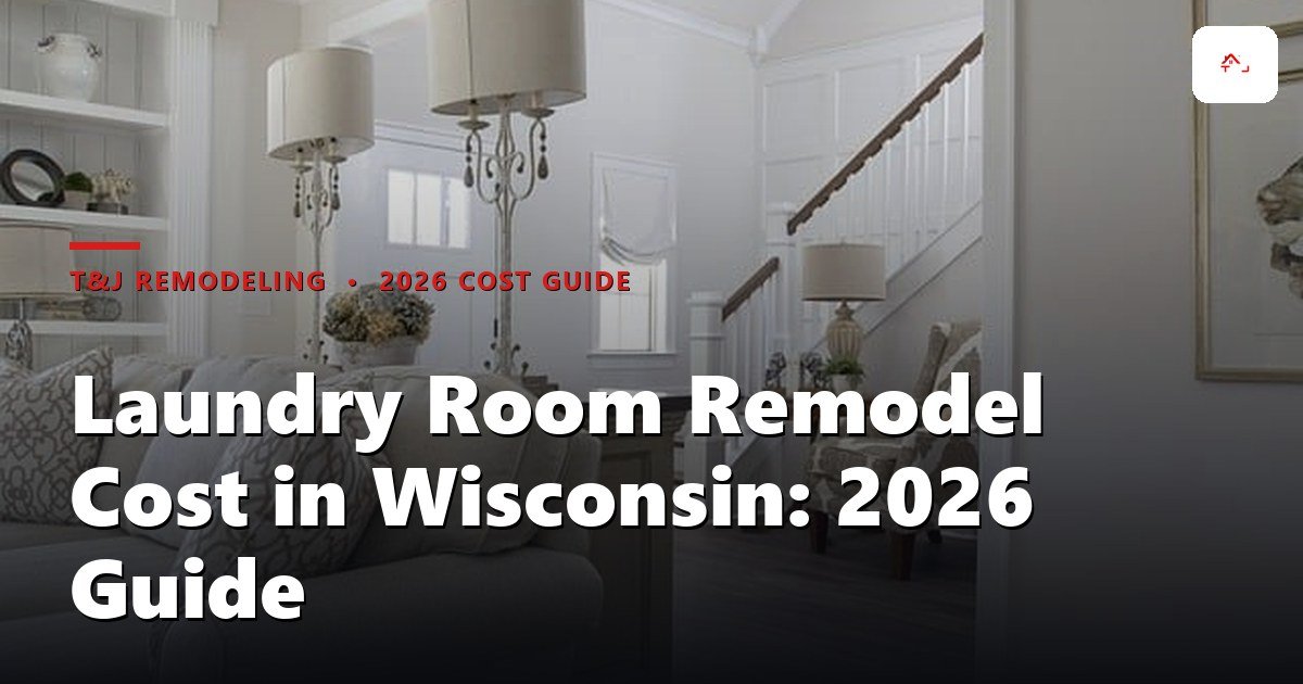 Modern Wisconsin laundry room with white cabinetry, LVP flooring, and a utility sink
