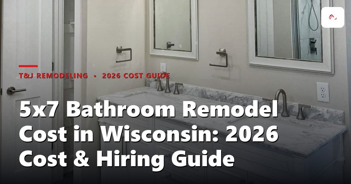 Newly remodeled 5x7 bathroom in a Waukesha County home with white subway tile shower, floating vanity, and modern brushed nickel fixtures