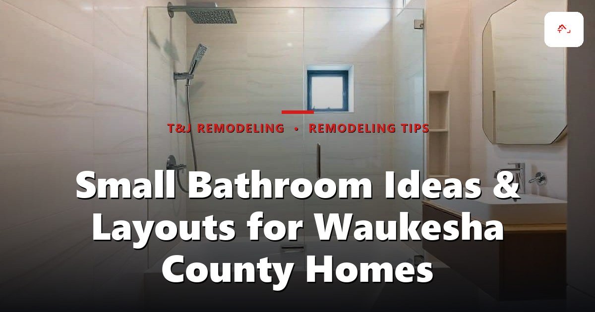 Renovated 5x7 hall bathroom with walk-in shower replacing tub-shower combo in a Waukesha County ranch home
